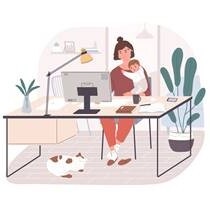 Как эффективно работать на дому – рекомендации психологов Фельдман Экопарк
