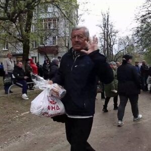 Brought a little pre-holiday mood to Kharkiv residents